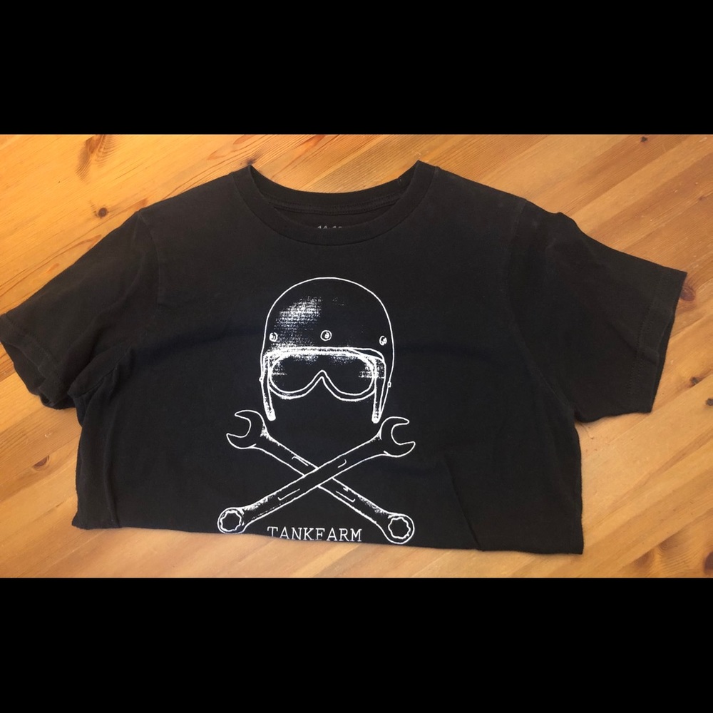 Tankfarm boys printed tee shirt